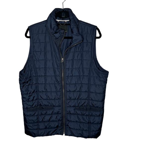 Banana Republic Men's Navy Vest Size XL - Picture 1 of 7